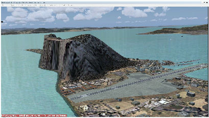 Rock of Gibraltar: "Gibraltar04" Freeware Scenery