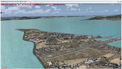 Rock of Gibraltar: Original FS9 Scenery